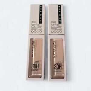 Maybelline SuperStay Active Wear Liquid Concealer Shade 01 (2-Pack)